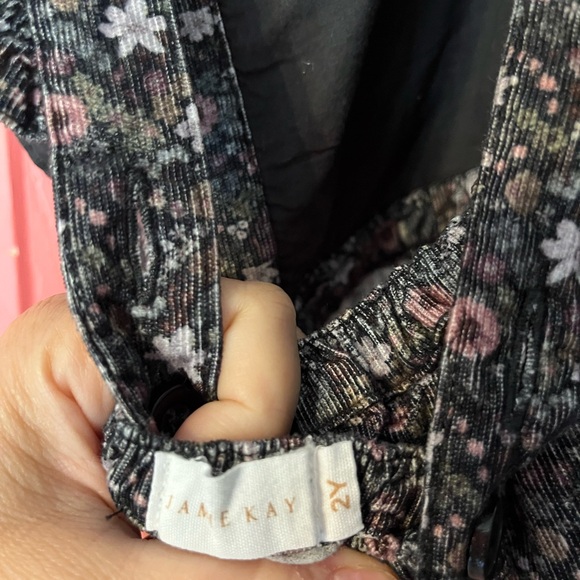 Jamie Kay fall floral cord romper - Picture 3 of 3